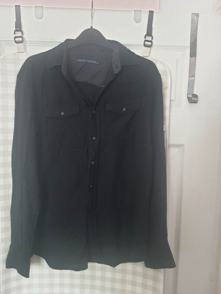 Ralph Lauren black blouse size 6