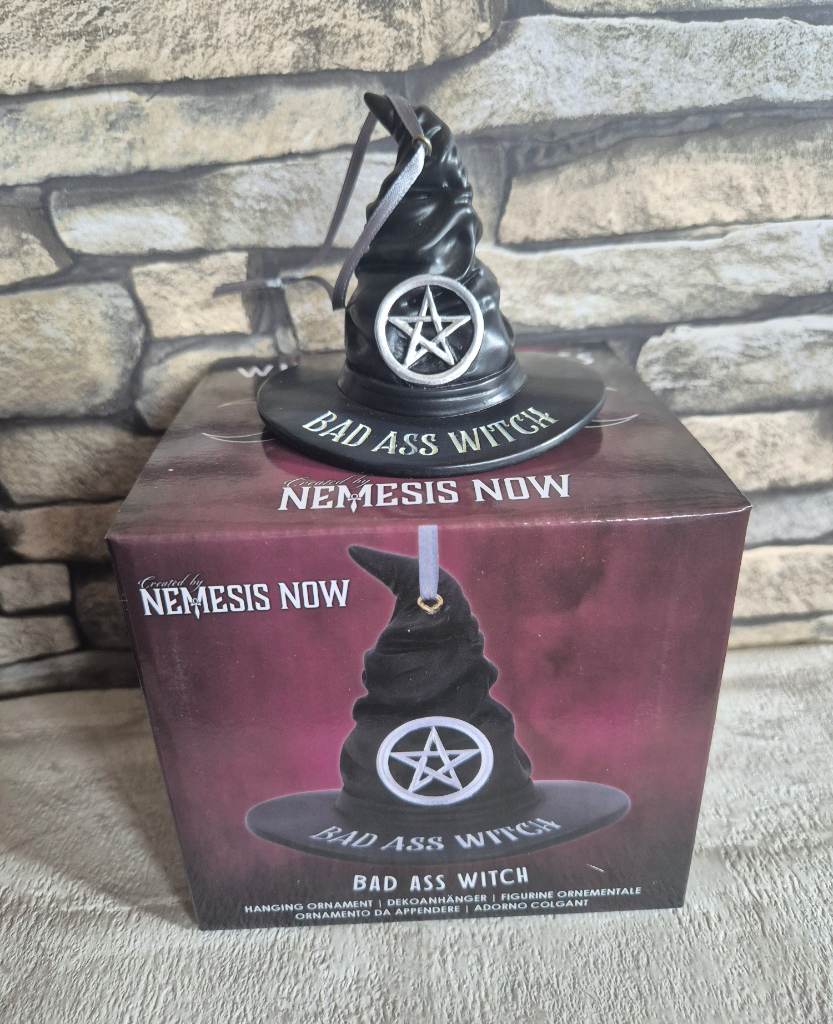 Witches Hat Hanging Ornament Bad Ass
