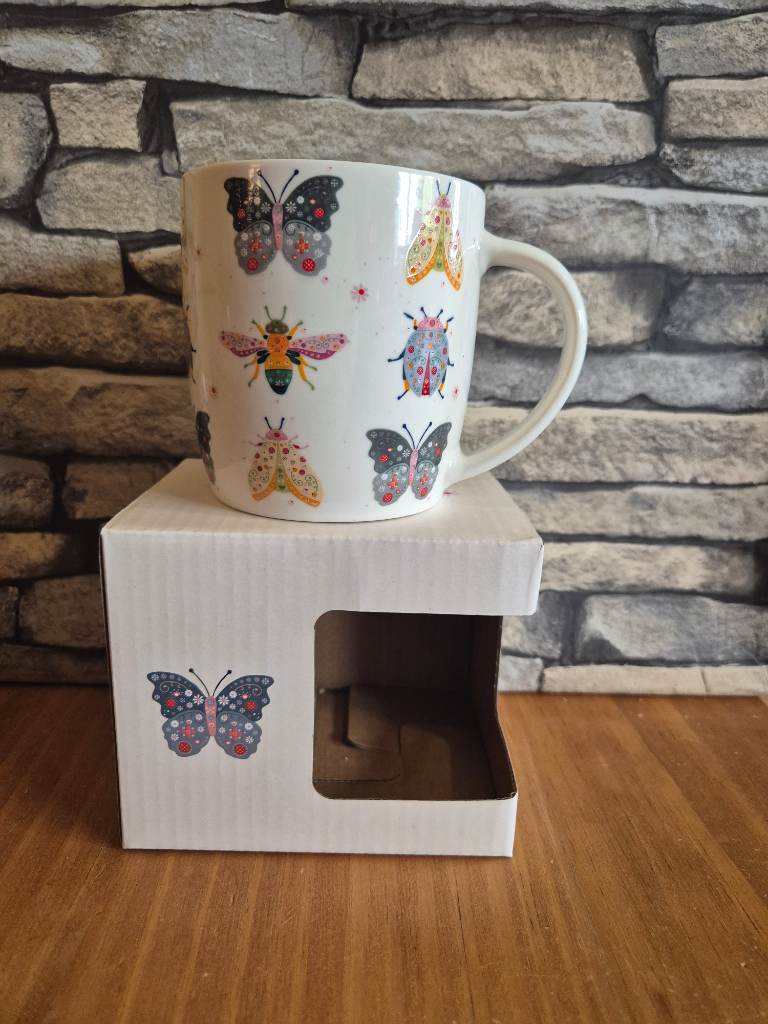 Floral Bug Mug