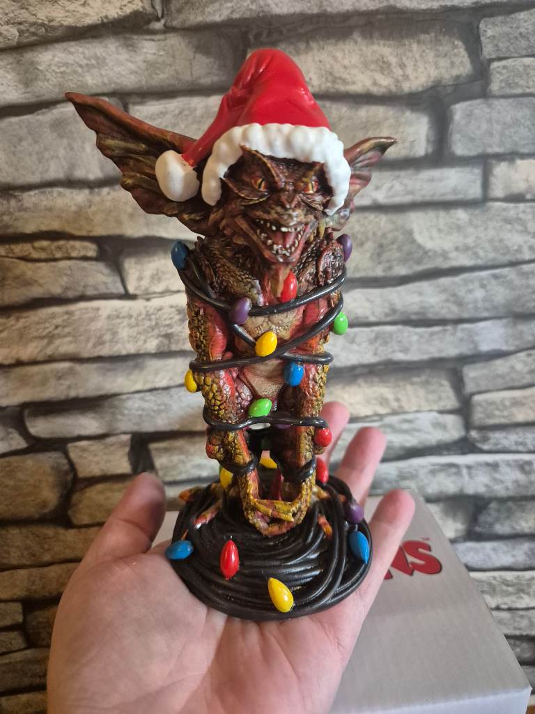 Gremlins Mohawk in Fairy Lights Ornament 16cm
