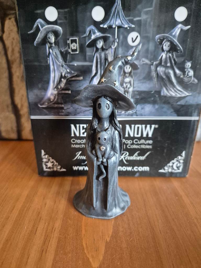 Witch With Cat Ornament