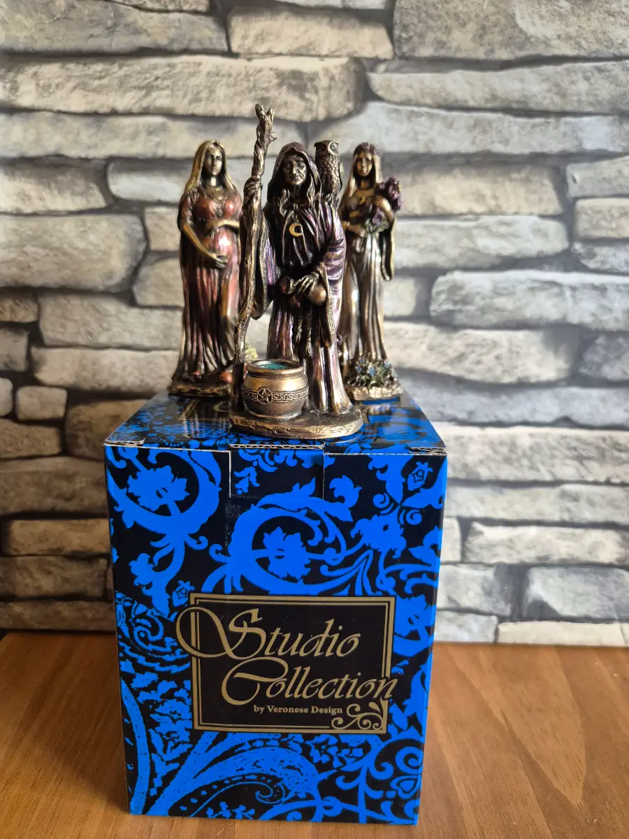 Mini Maiden, Mother and Crone figurines