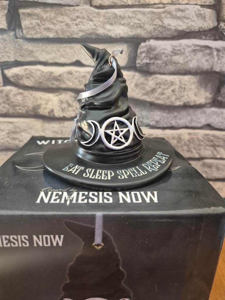 Witches Hat Hanging Ornament Eat Sleep