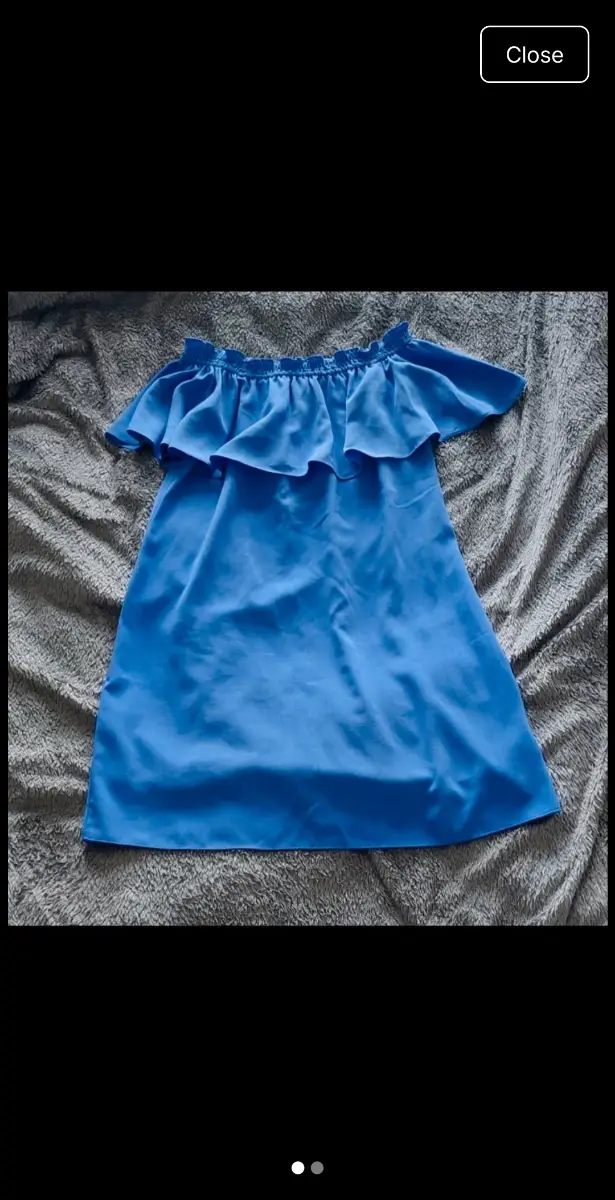 Strapless dress