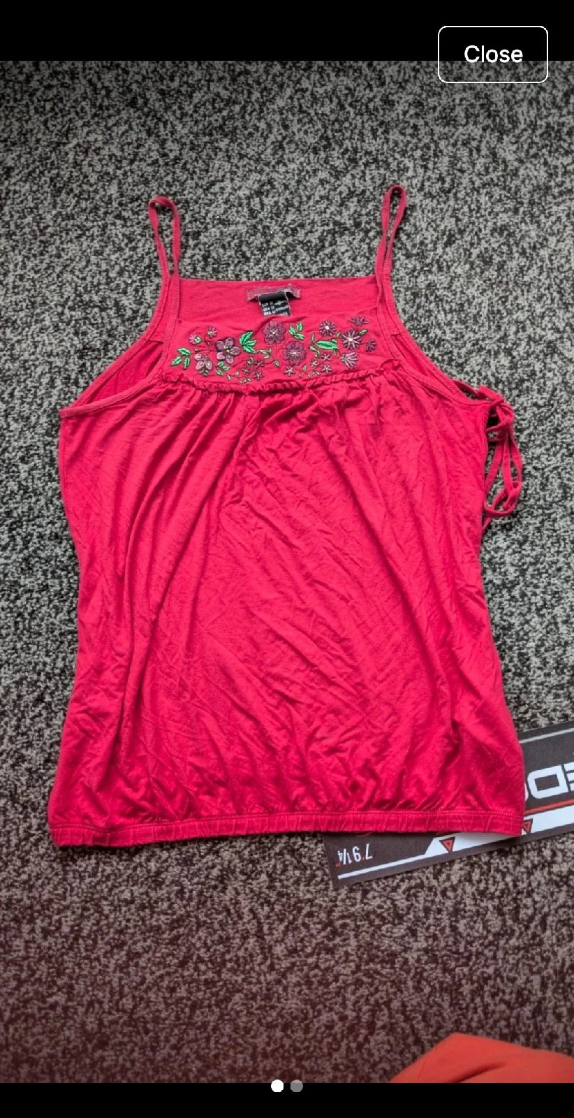 Vest top