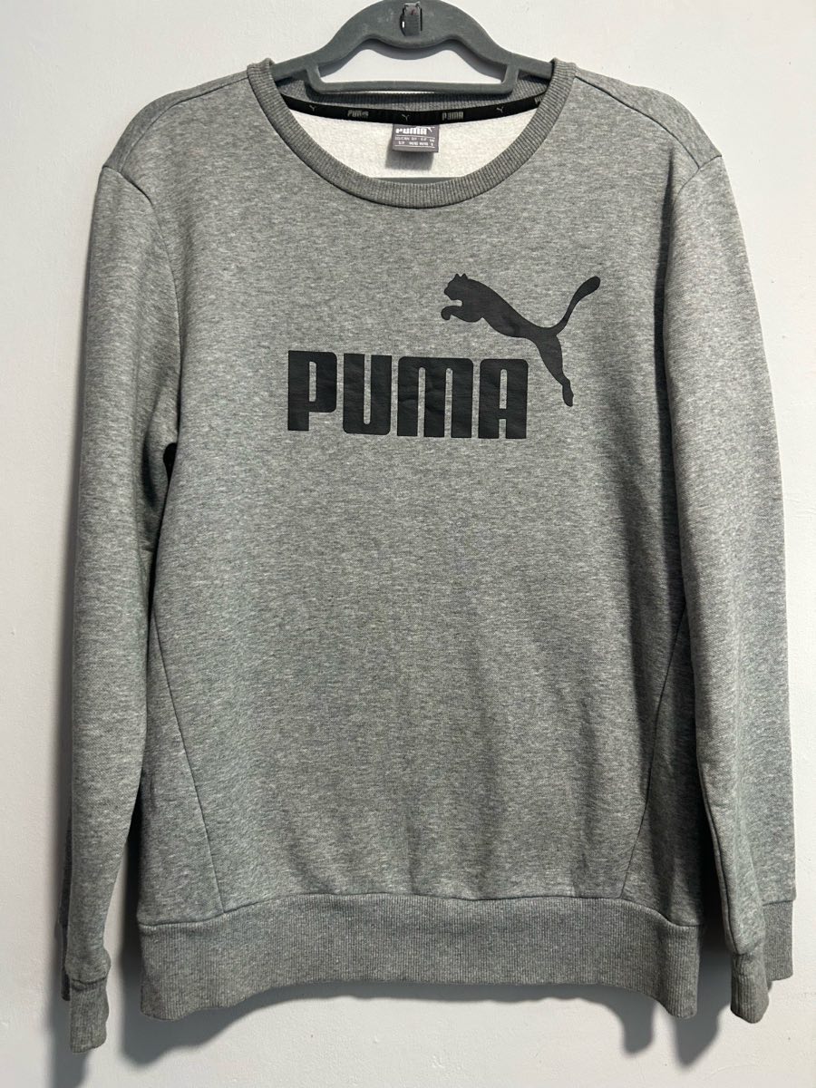 Grey Puma sweatshirt jumper size men’s small