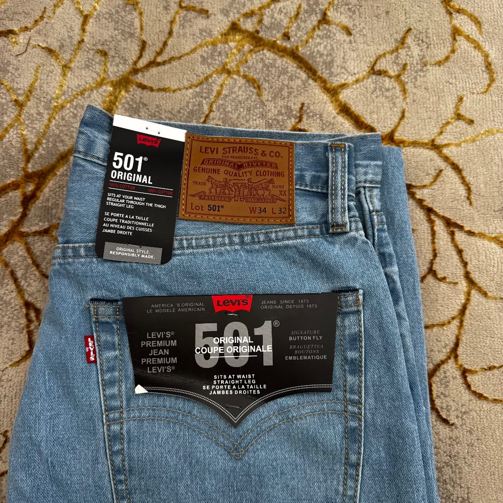 Levi’s 501 Original Ash Blue W34::L32