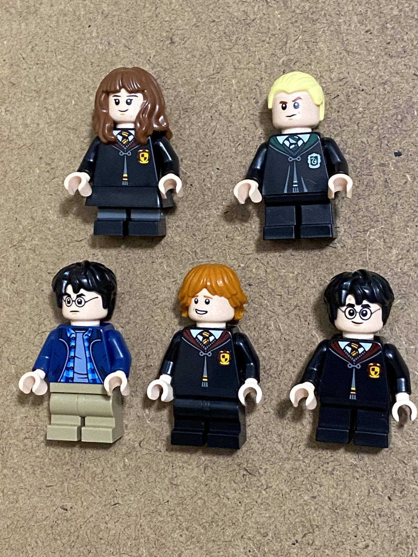 5 Lego Harry Potter Figures