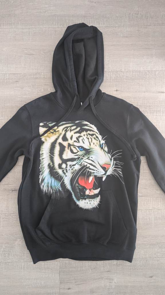 Tiger Jumper hoody Medium