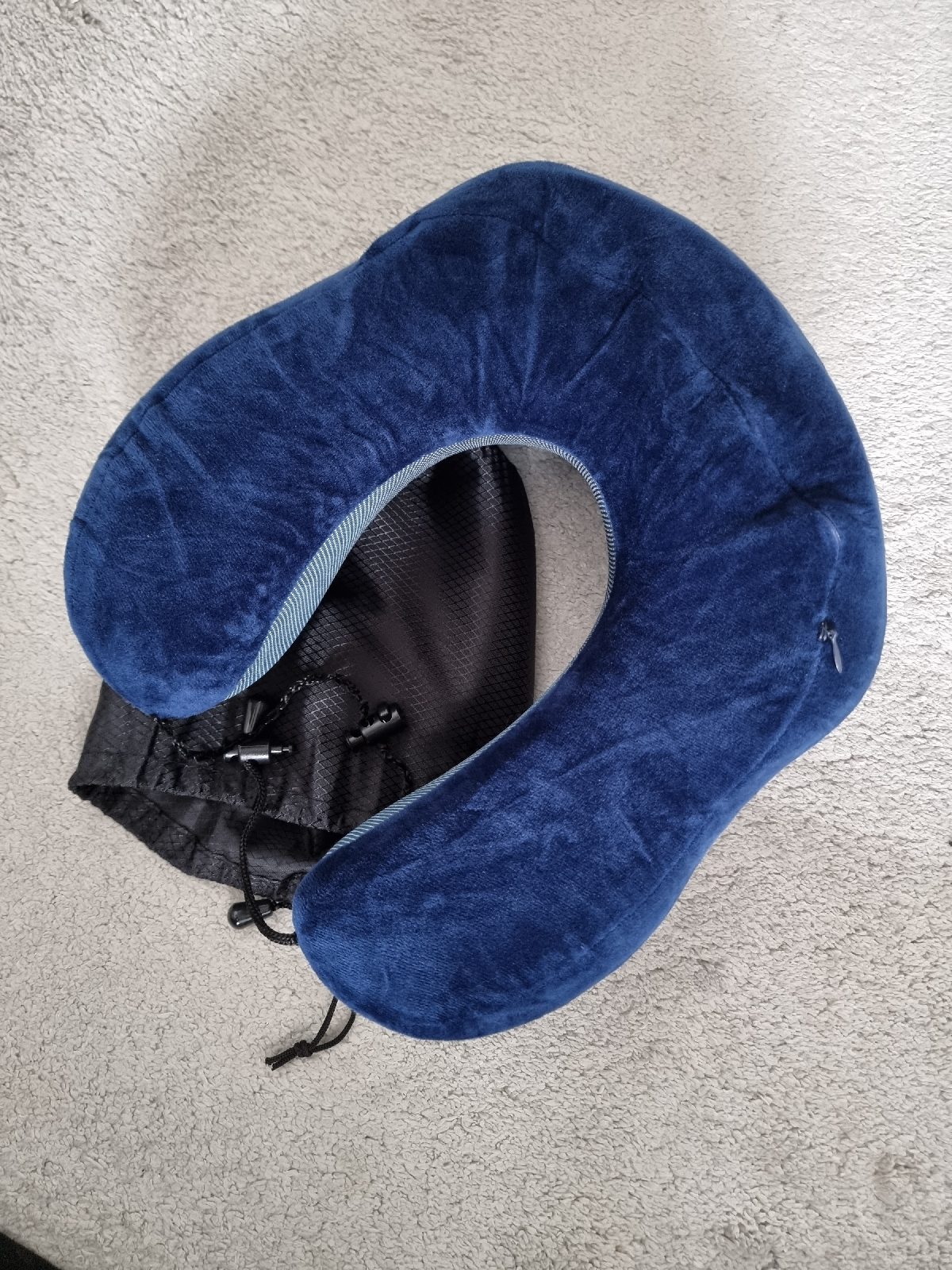 Travel Neck Pillow with Storage Bag- Memory Foam