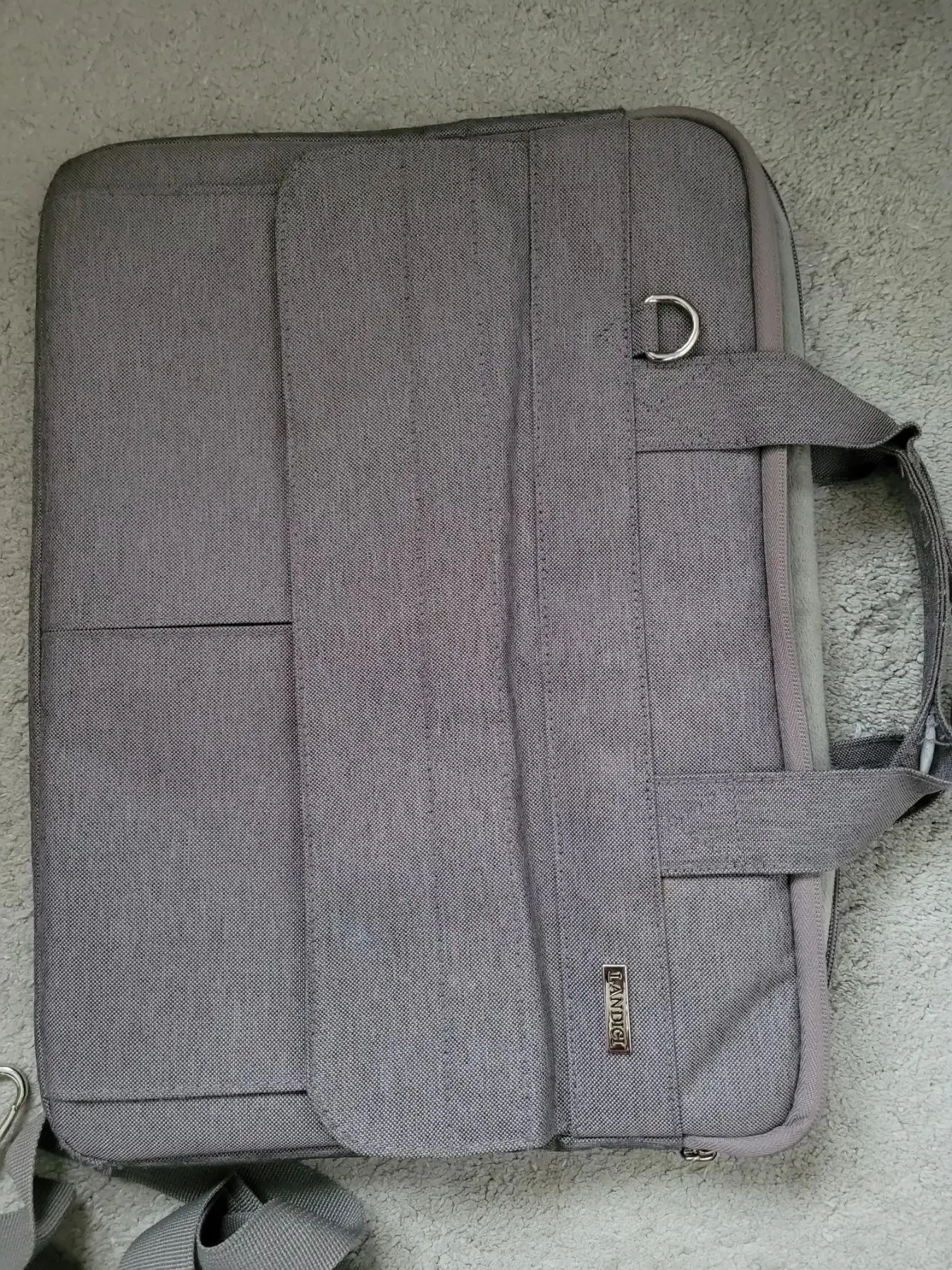 Laptop bag - slim protective case with shoulder strap
