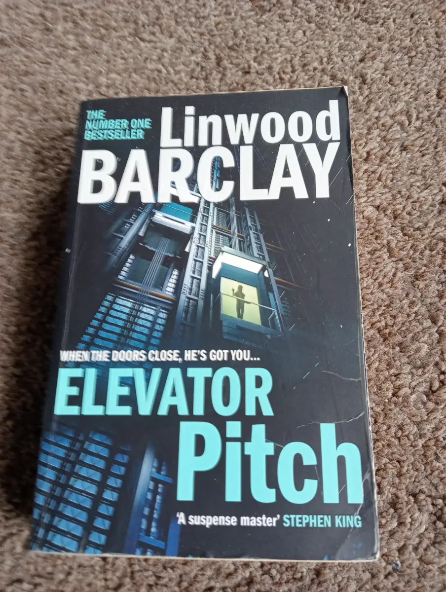 Elevator pitch by Linwood Barclay