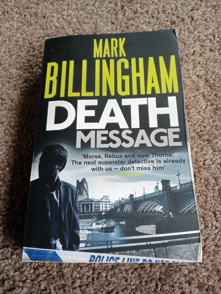 Death message by Mark Billingham