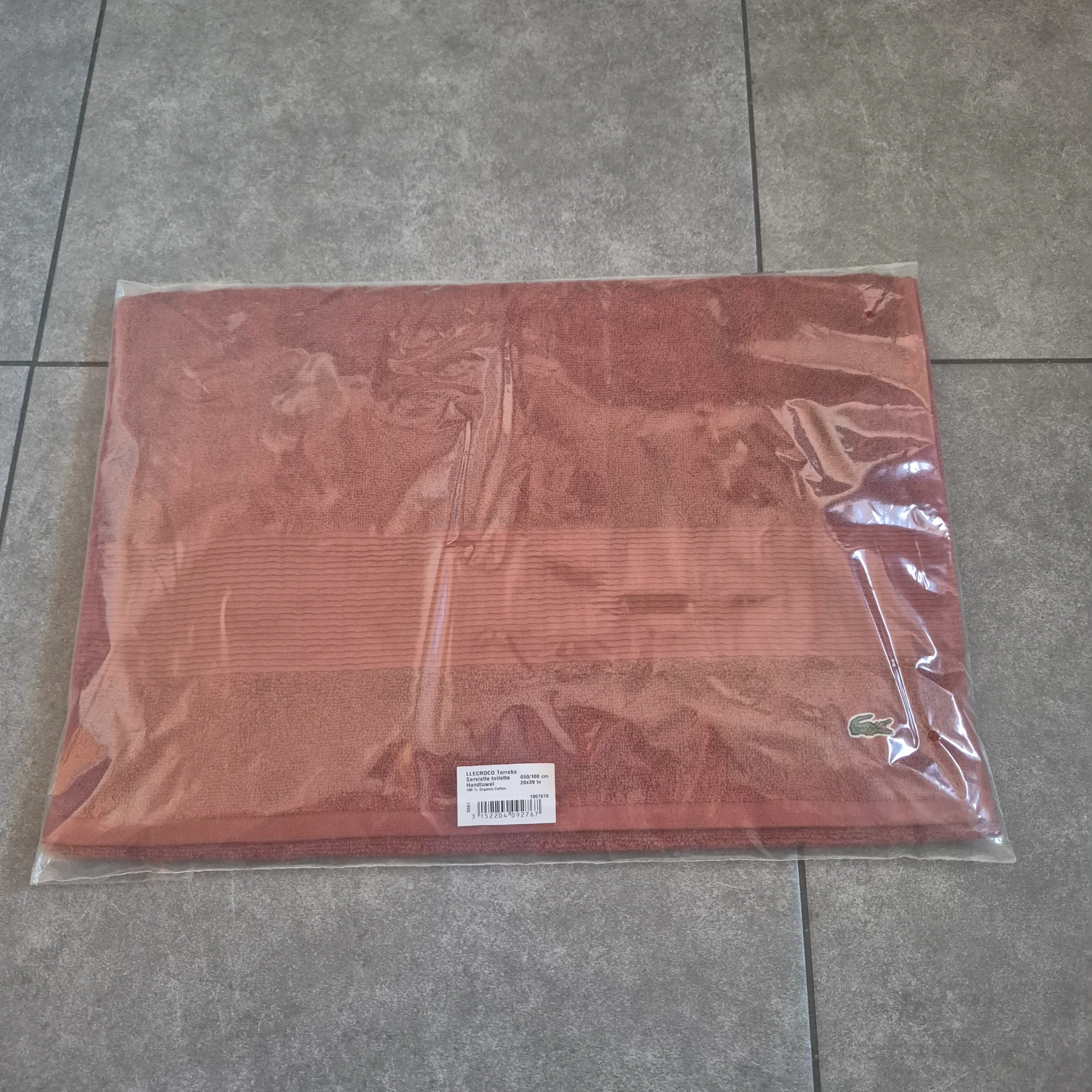 Lacoste towel