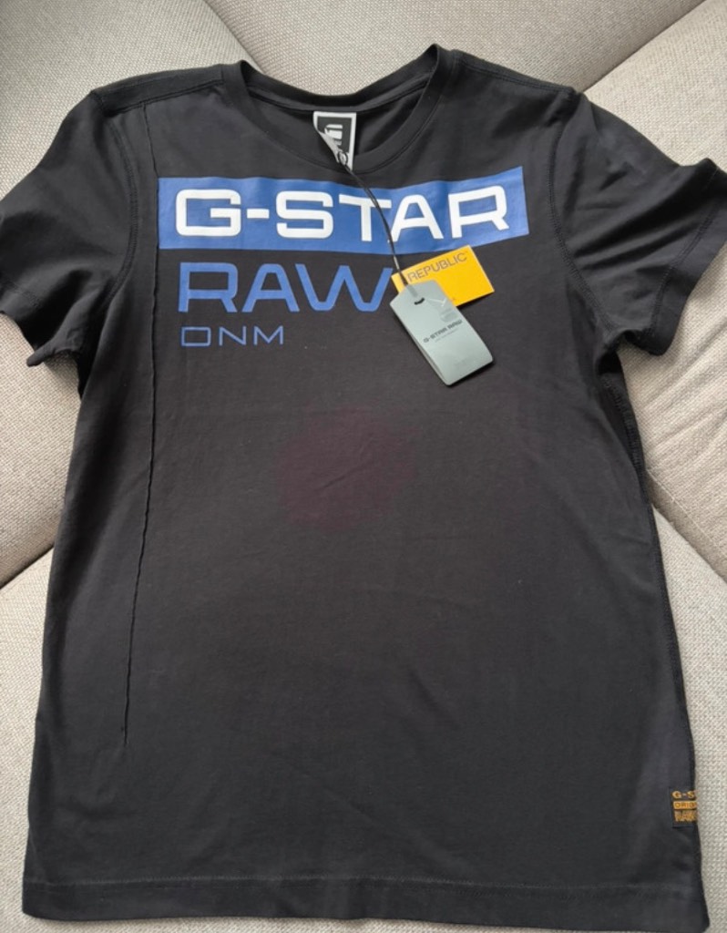 New With Tag Black G Star Men’s T-Shirt Size Medium