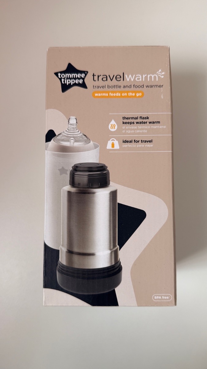 Tommee Tippee Travel Warm Bottle & Food Warmer 500ml BNIB Portable Baby Feed Warmer