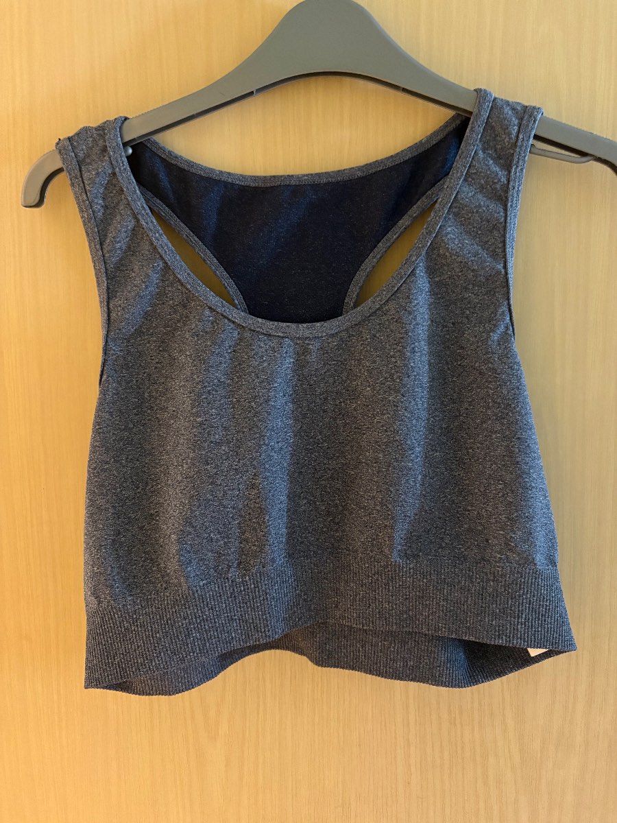 Vera Ambition Blue/Grey Gym Top