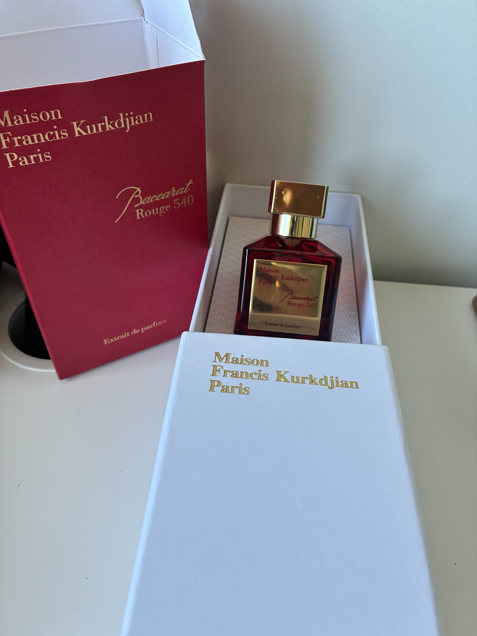 Maison Francis Kurkdjian Baccarat Rouge 540 – Extrait de Parfum