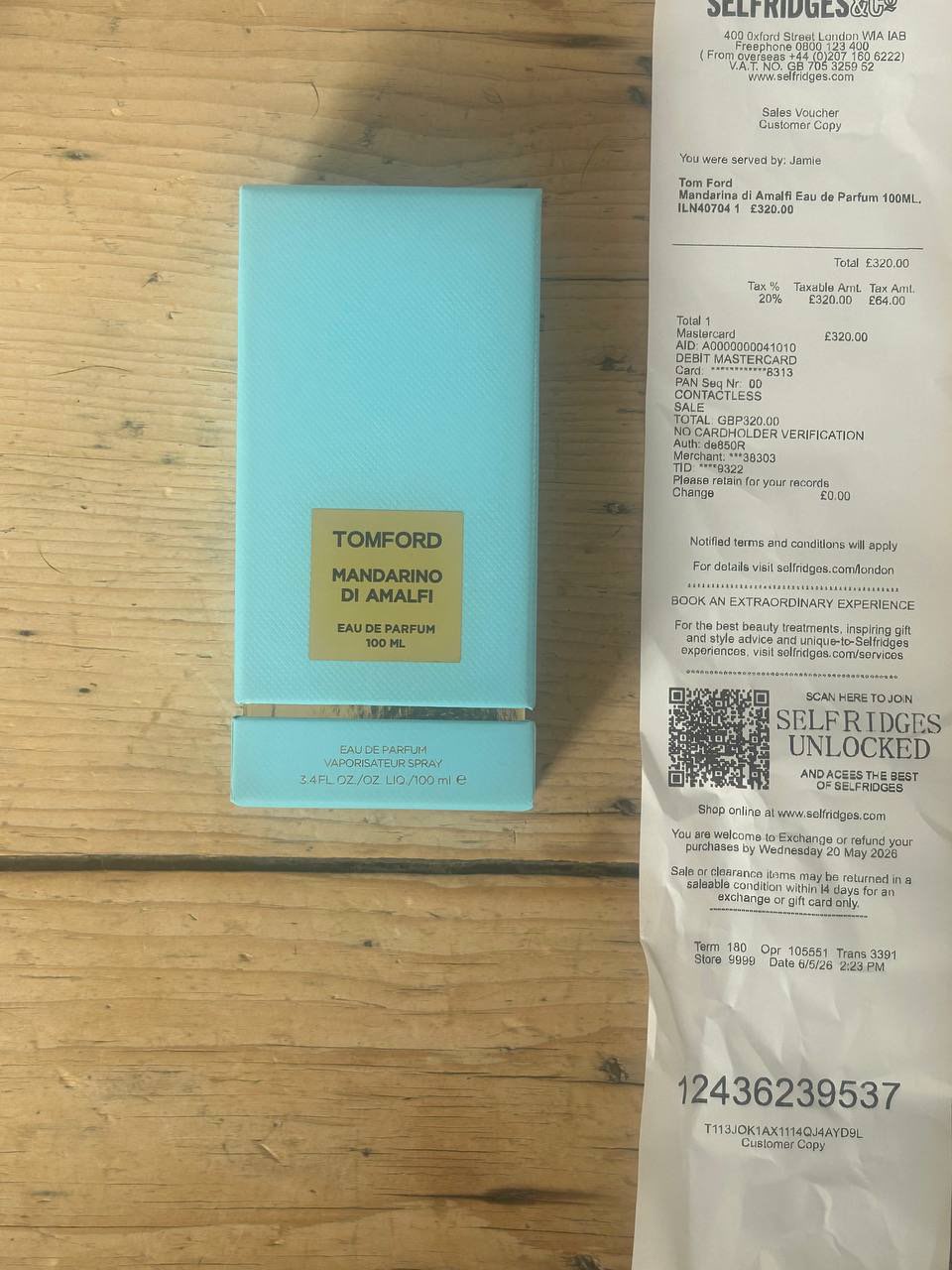 Tom Ford Mandarino di Amalfi EDP 100ml