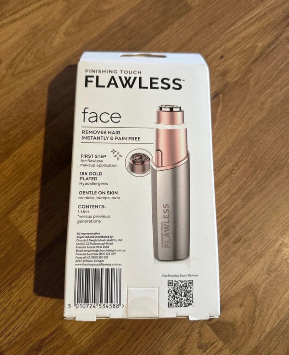 Finishing touch flawless hair removal tool
