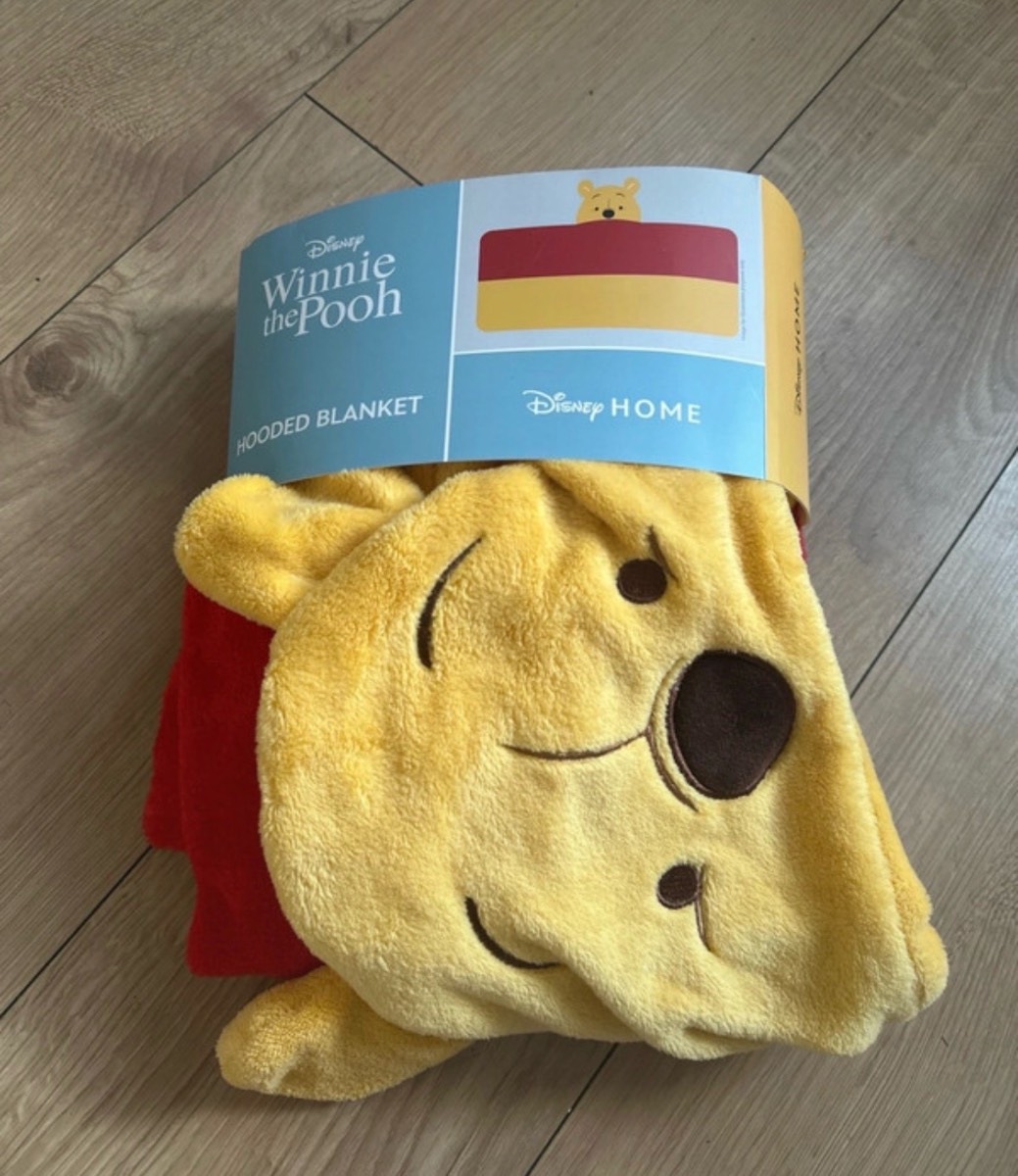 Winnie the Pooh hooded blanket kids blanket Disney