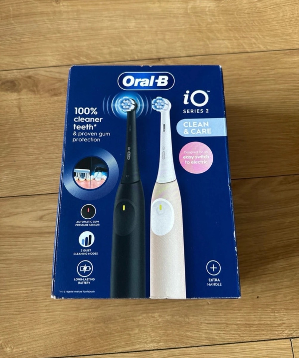 Oral B iO series 2 electric toothbrushes