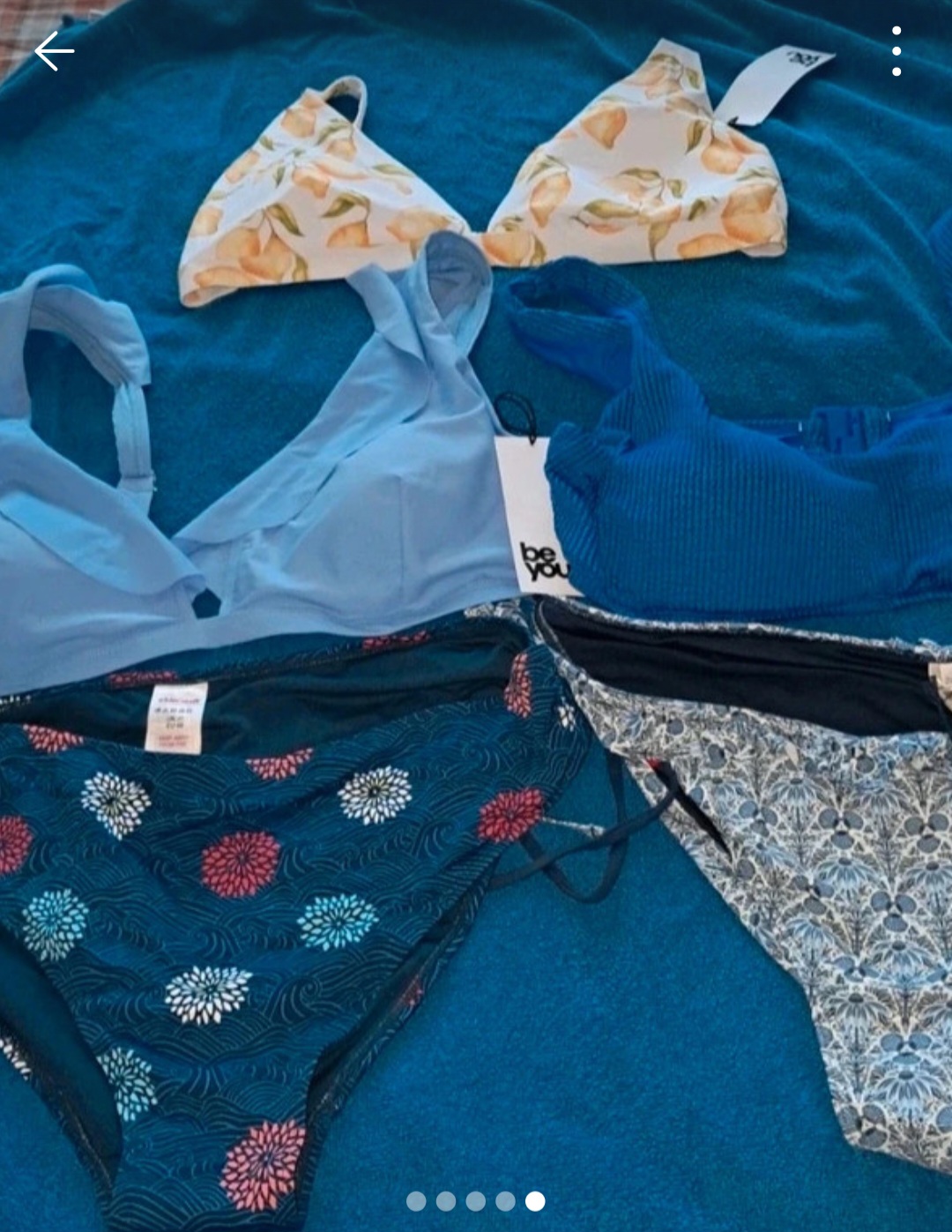 Brand New bikini separates from White Stuff, Fat  Face & Be You - size 20/22  2 sets bottoms size 20