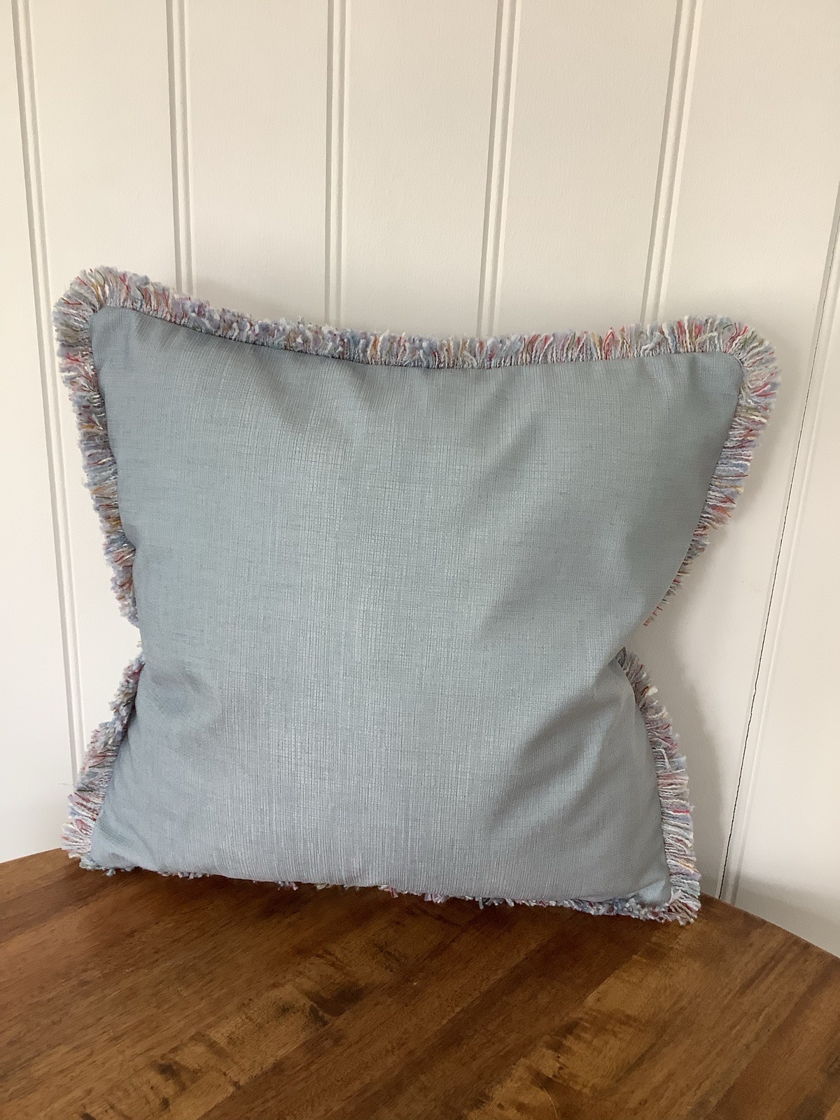Scatter cushion cover with fringe detail 40 x40