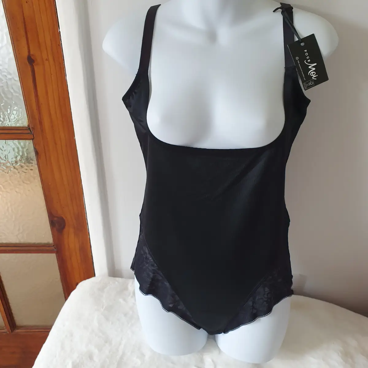 Pour Moi Effortless Shapewear Tummy Control, wear your own Bra Body Size 14
