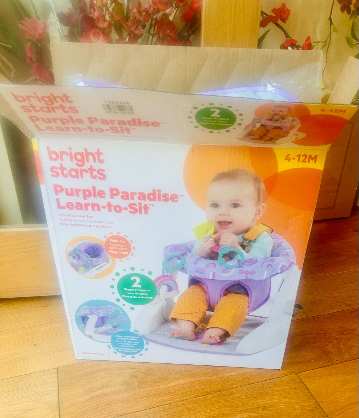 Baby's Learn to Sit Explore Feeding Seat for 6-36 Months with box VGC