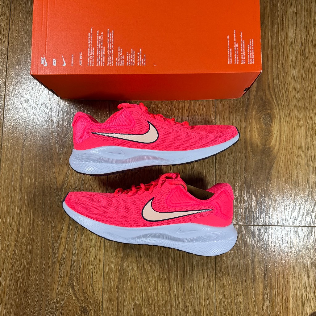 Nike Revolution 7 ‘Hot Punch/Crimson Tint’ Women’s UK Size 6.5 | FB2208-602