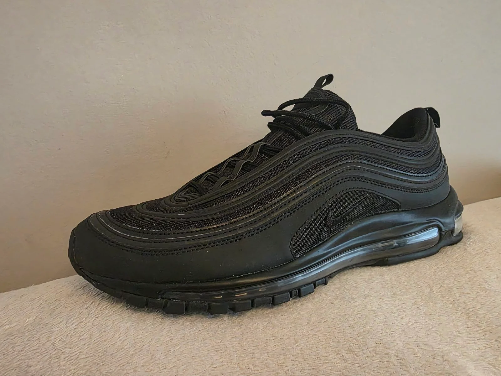 Nike air 97 triple black new in box size 13