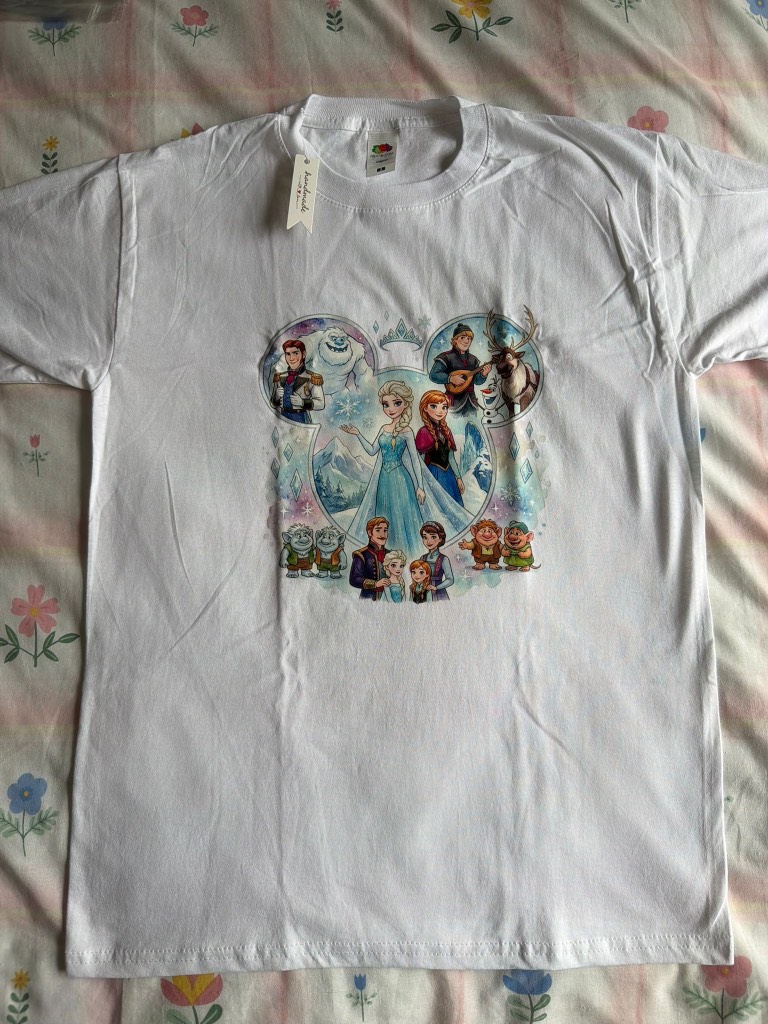 Disney Princess Frozen Elsa cute tshirt