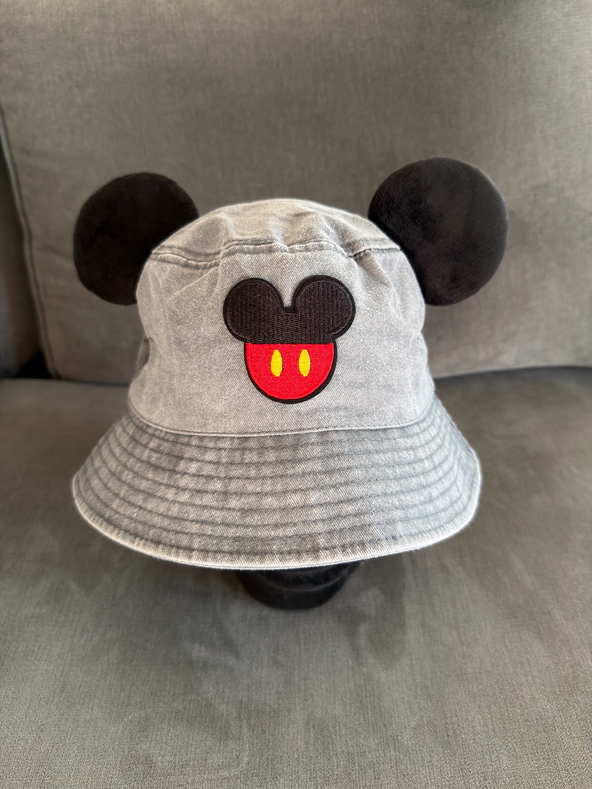 Disney Mickey Mouse classic denim jeans bucket hat