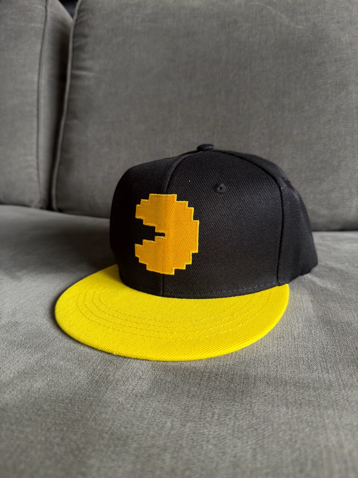 Pacman snapback hat cap