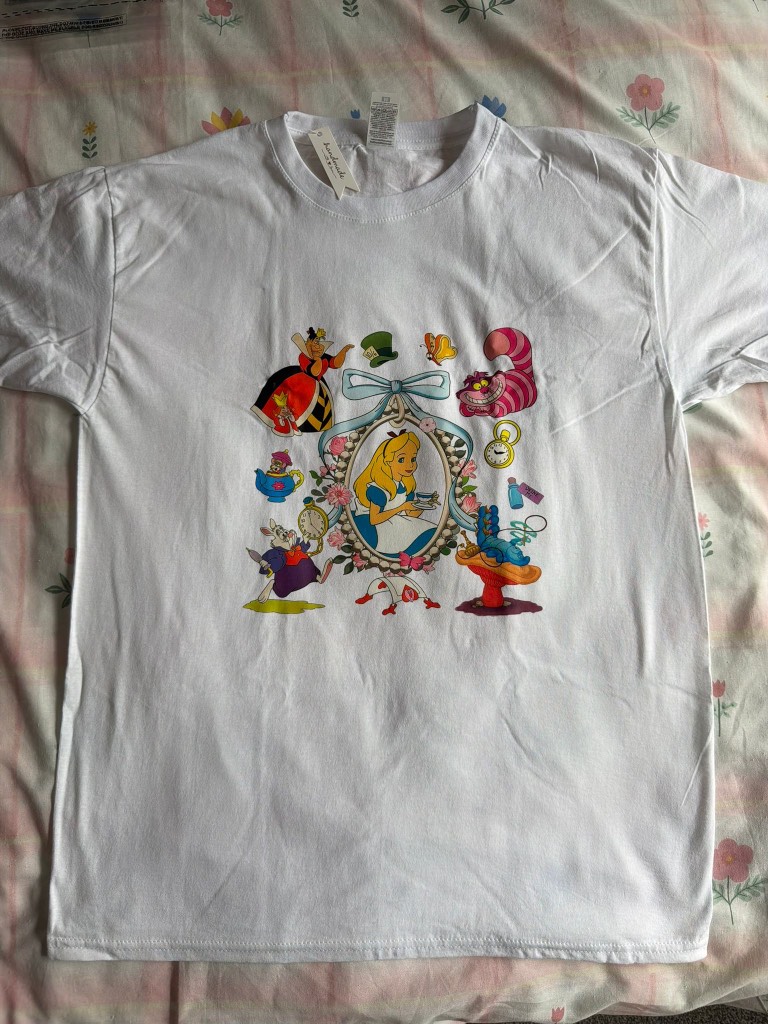 Disney Alice from Wonderland cute tshirt