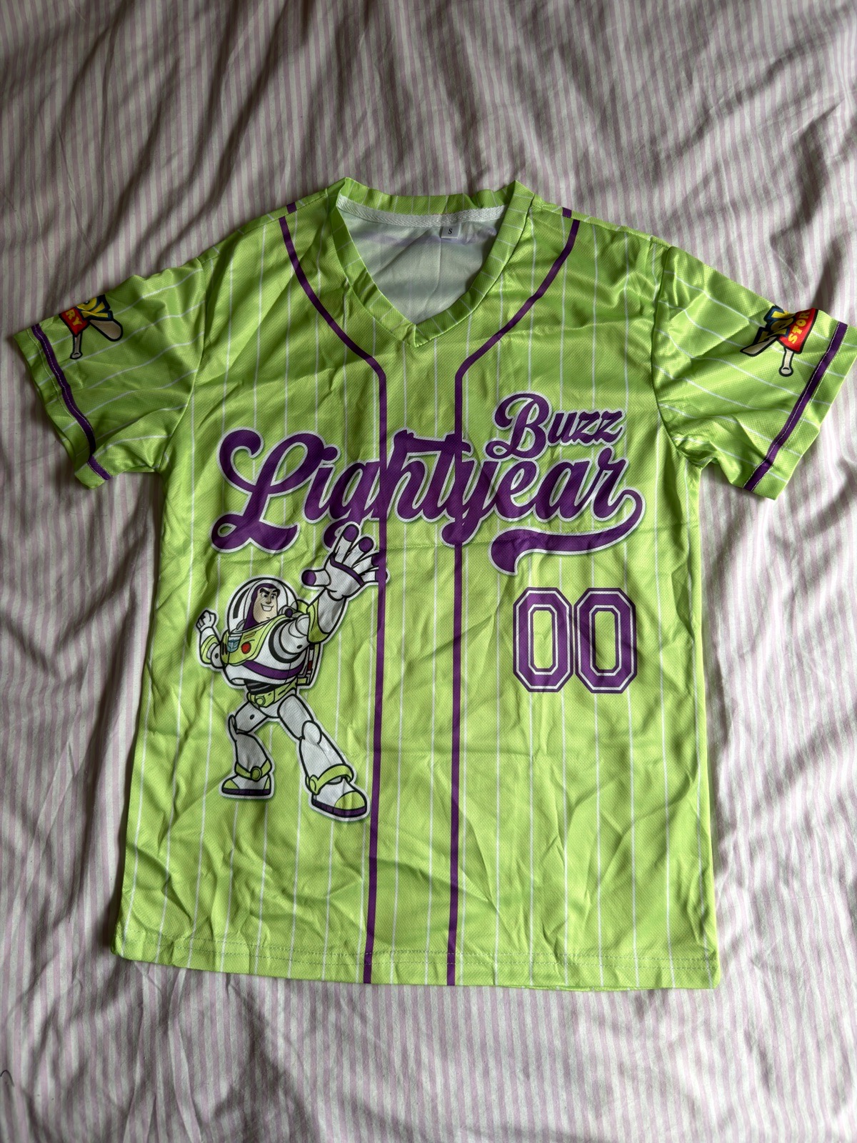 Disney Buzz Toy Story jersey top