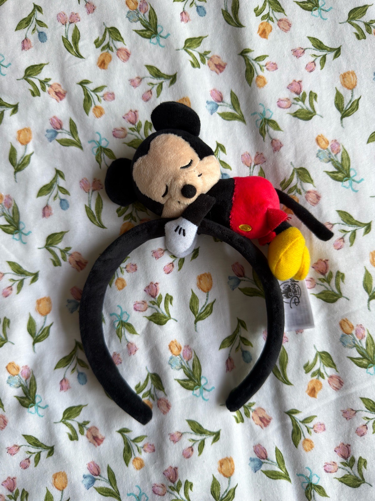 Disney cute sleeping Mickey Mouse park ears
