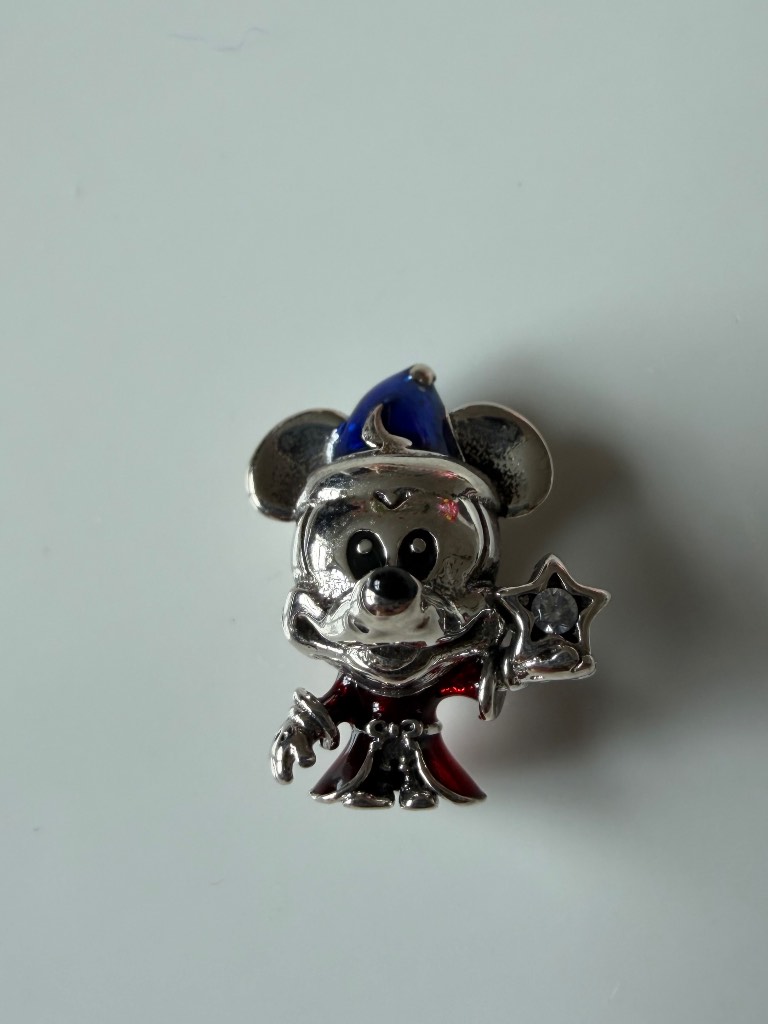 Disney Pandora Mickey Mouse Sorcerer Fantasia cute bracelet charm