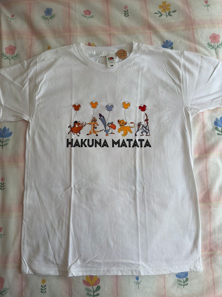 Disney the Lion King Hakuna Matata cute tshirt