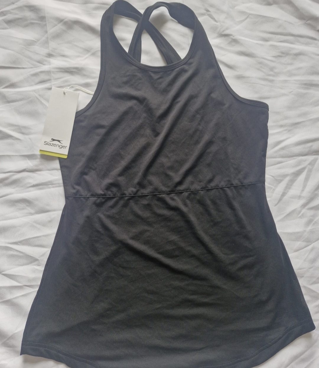 Brand new with tags slazenger black ladies top size 8