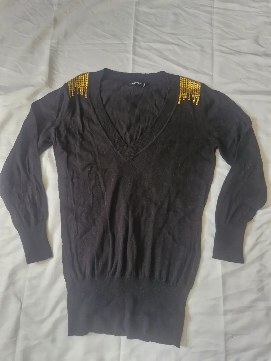Atmosphere gold studded ladies jumper size 16 great condition