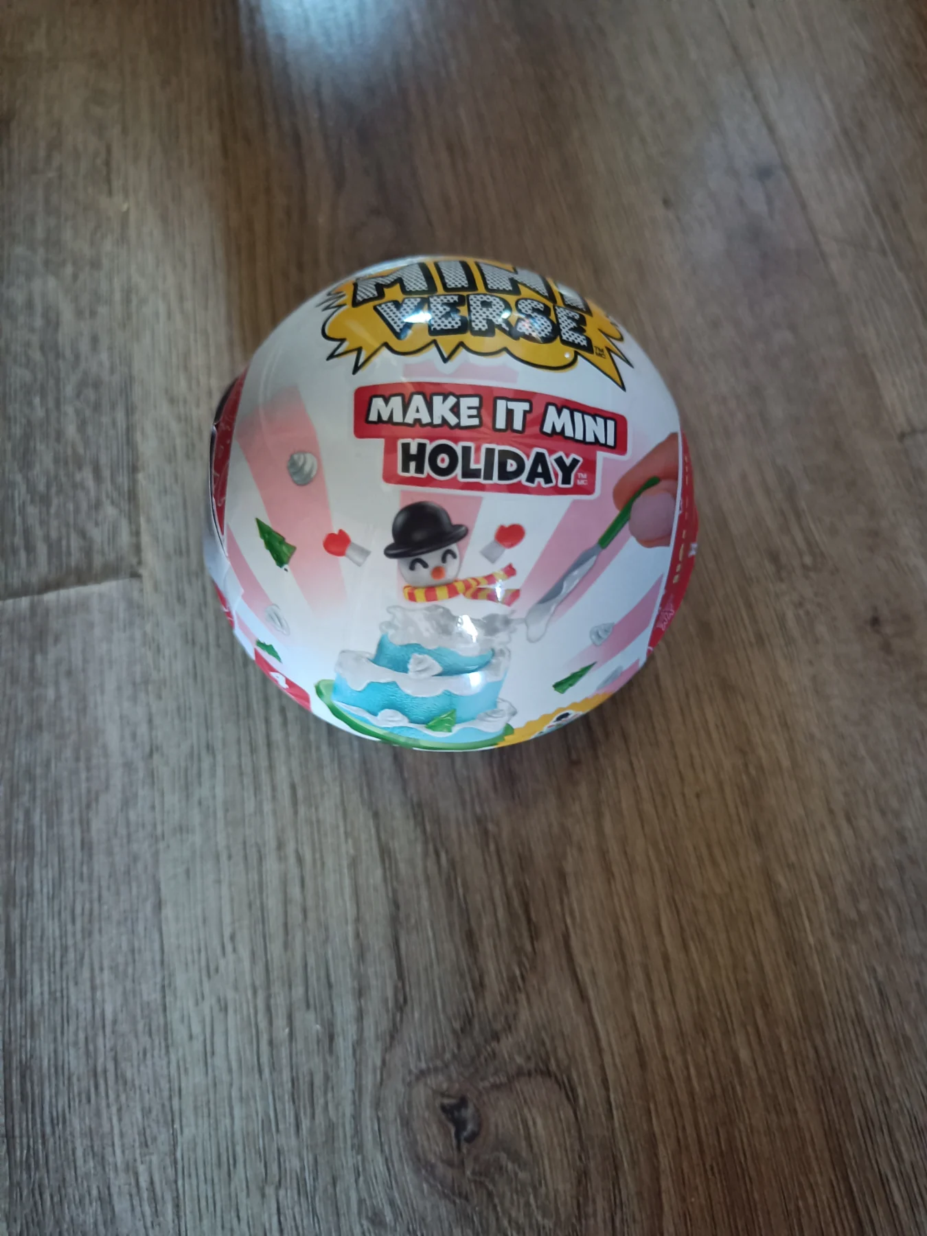 Miniverse Christmas series. Snowman cake