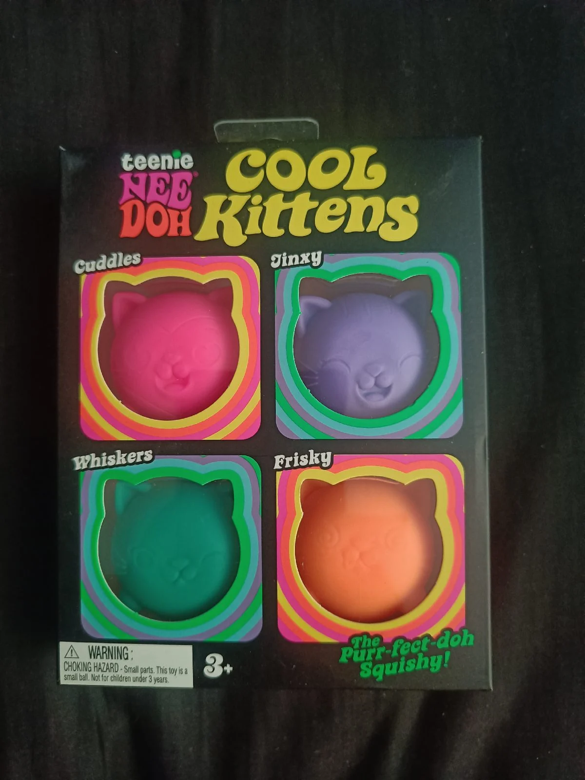 Genuine needoh cool kittens pack of 4
