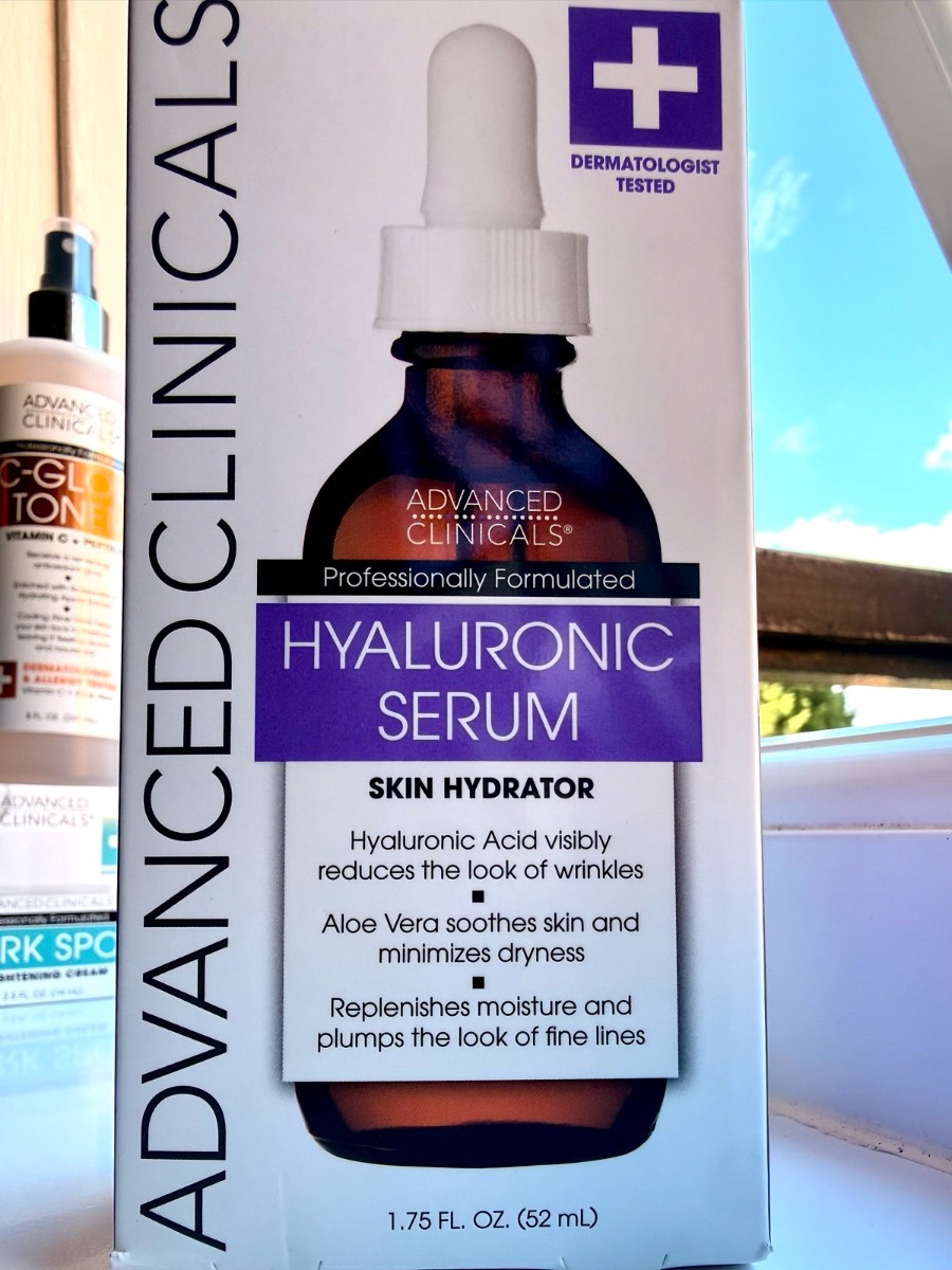 Advanced Clinicals Hyaluronic Serum Skin hydrator