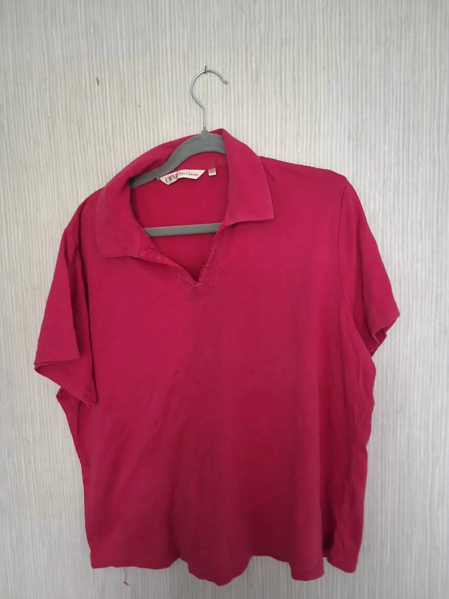 Pink top with