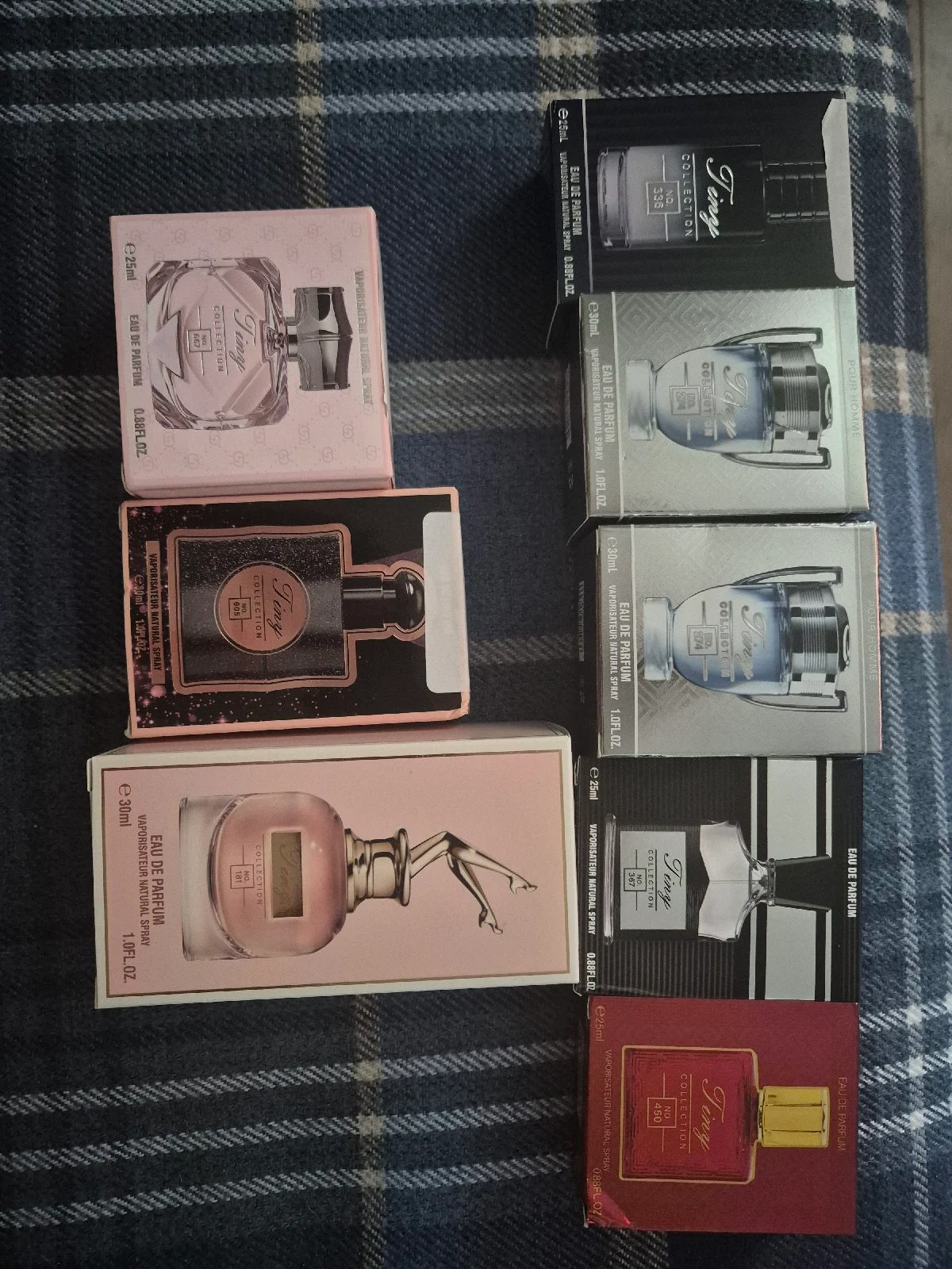 Mini collection fragrances