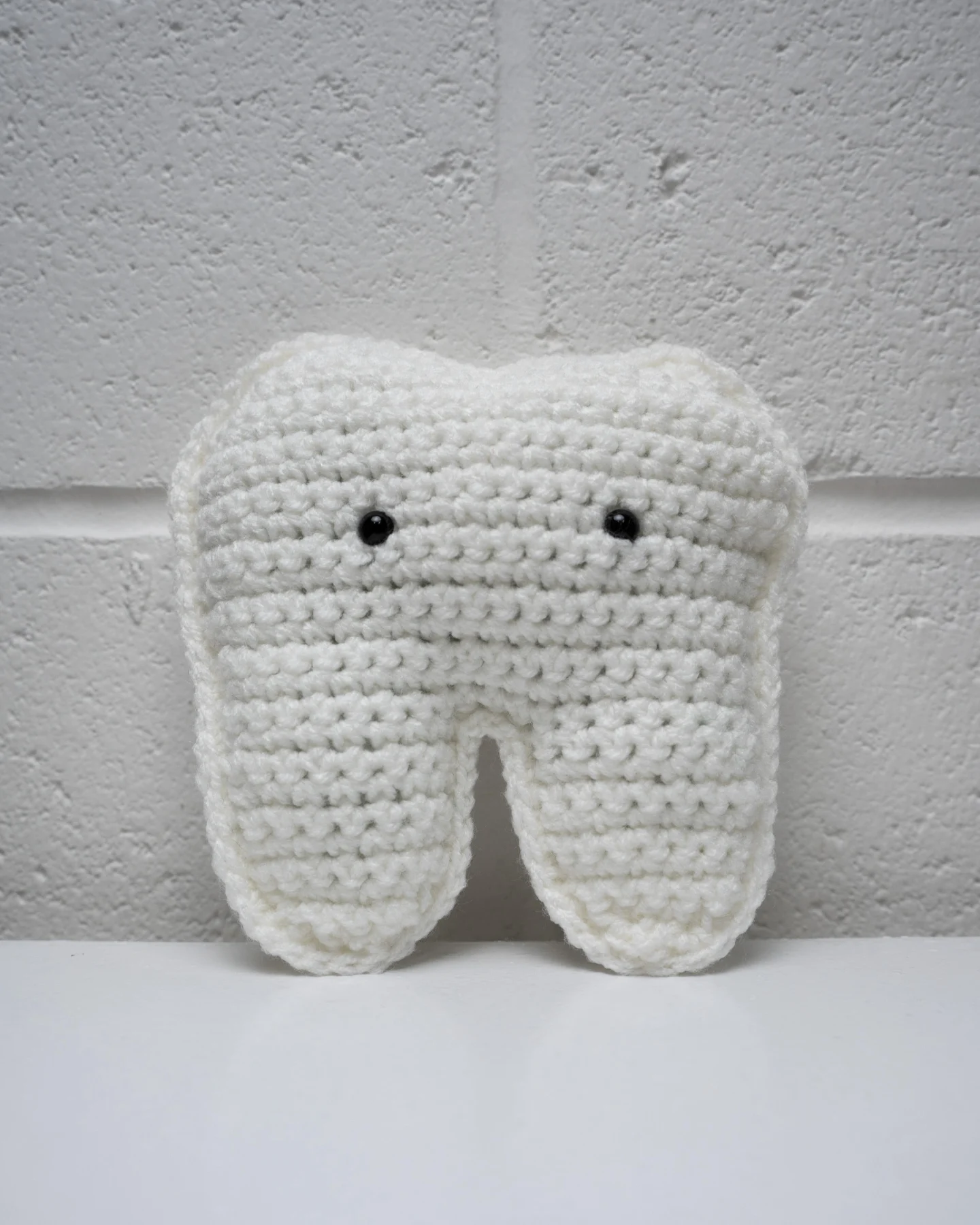Handmade Crochet Tooth Fairy Storage Pillow With Pocket
