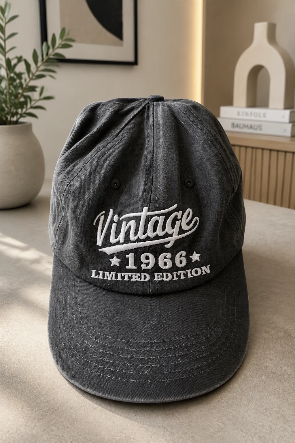 Adjustable 60th Birthday baseball cap "Vintage" "Limited Edition" embroidered