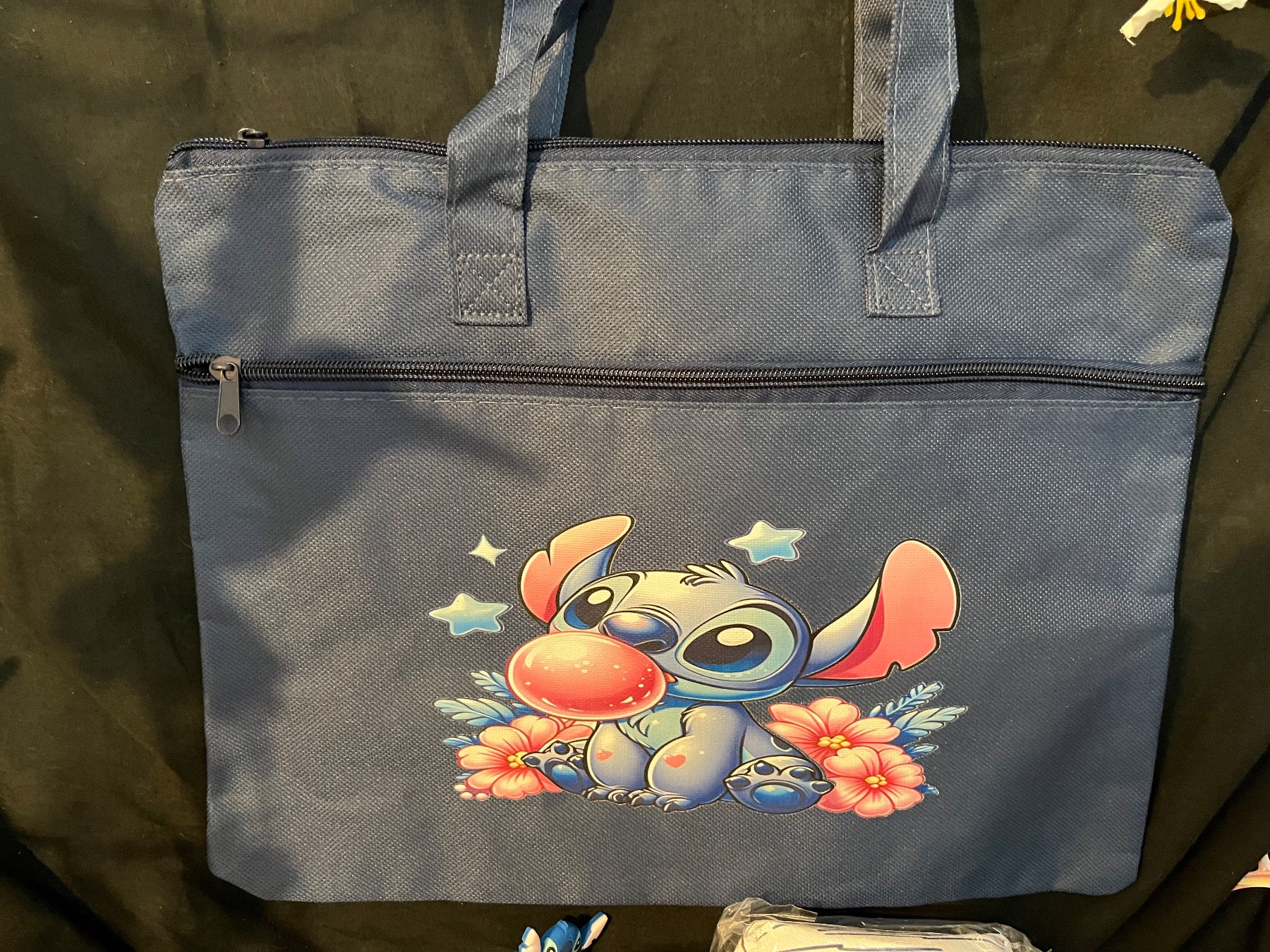 Stitch book bag